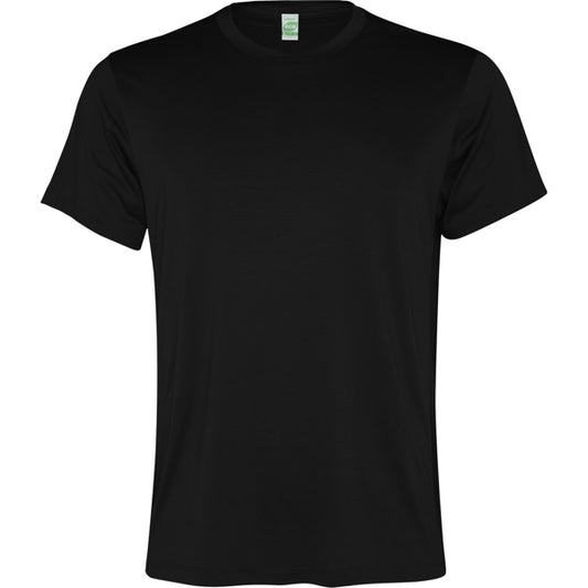 ROLY SLAM Men's T-shirt in black - promotional clothing printed with your company logo