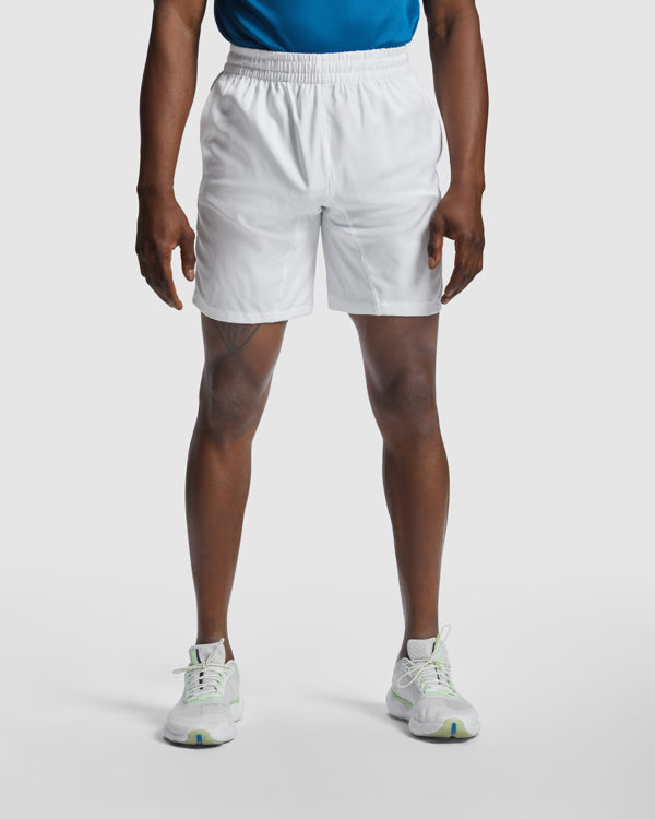 ROLY ANDY Men's shorts in white - promotional clothing printed with your company logo