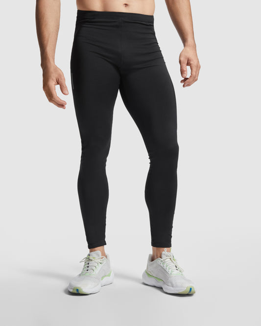 ROLY BRISTOL Men's leggings in black - promotional clothing printed with your company logo