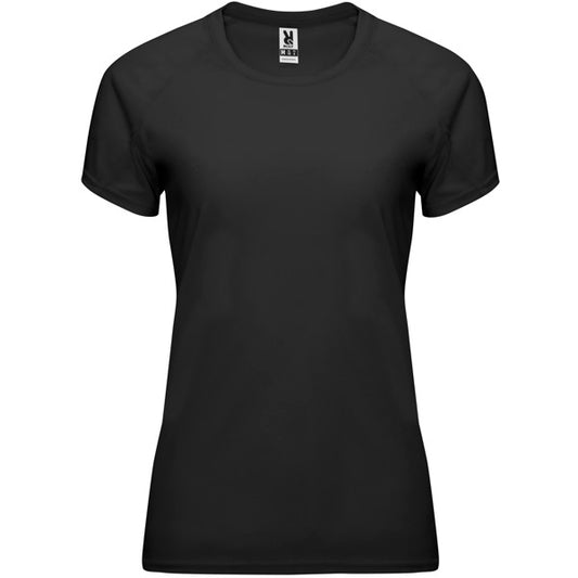 ROLY BAHRAIN WOMAN Women's T-shirt in black - promotional clothing printed with your company logo