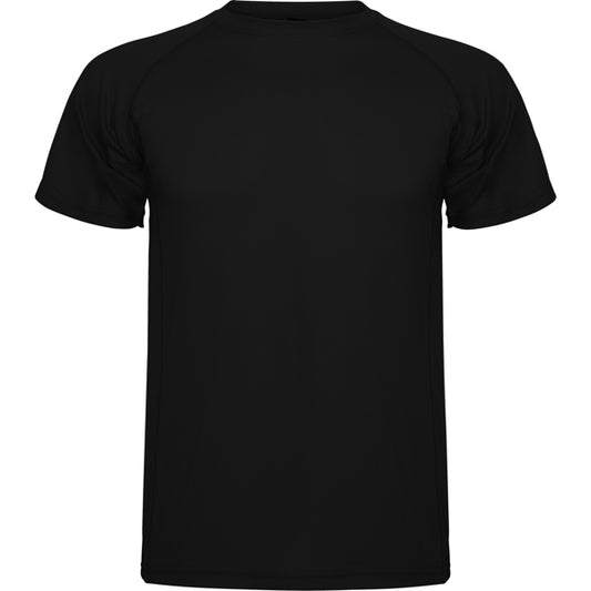 ROLY MONTECARLO Men's T-shirt in black - promotional clothing printed with your company logo