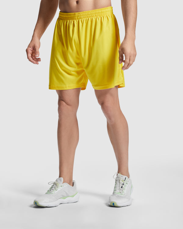 ROLY CALCIO Men's shorts in white - promotional clothing printed with your company logo