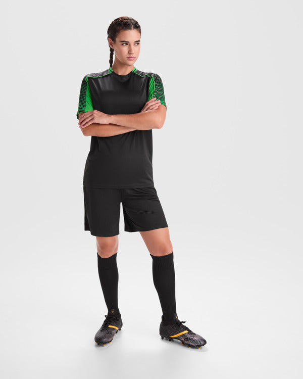 ROLY JUVE Men's sports set in white/black - promotional clothing printed with your company logo