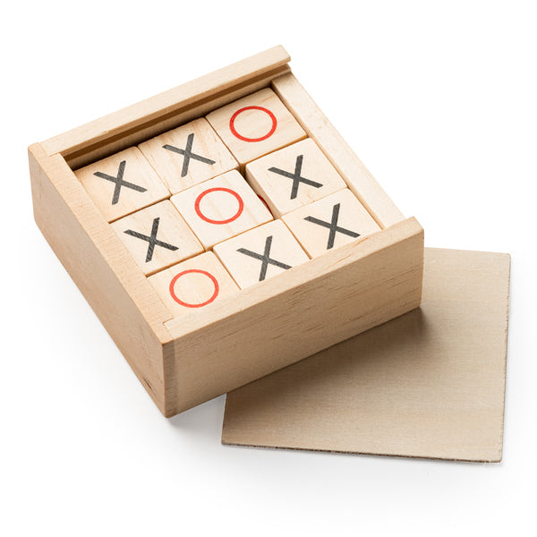 Stamina TRIWA Wood game in beige - promotional merchandise printed with your company logo