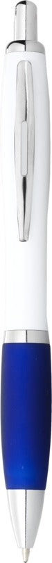 NASH WHITE - Penna a sfera con impugnatura colorata