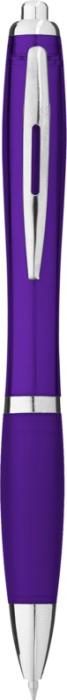 NASH COLOUR - Ballpoint pen with coloured grip