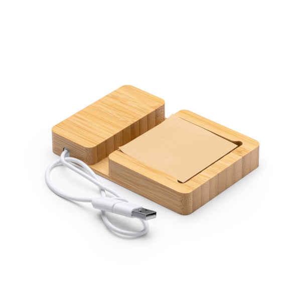 Stamina MARIEL Bamboo USB flash drive in beige - promotional merchandise printed with your company logo