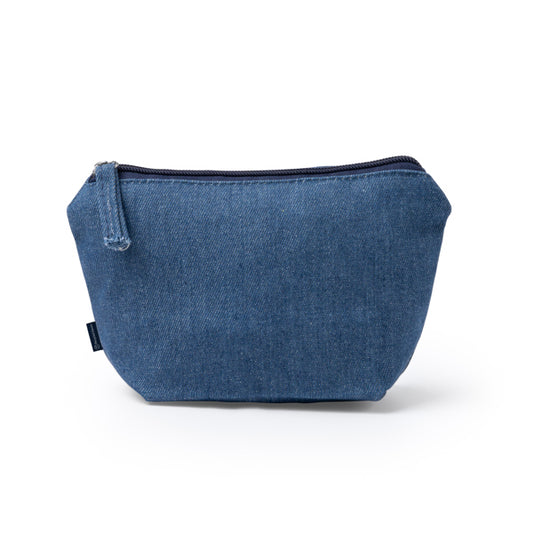 WESLY - Toilet bag in recycled denim
