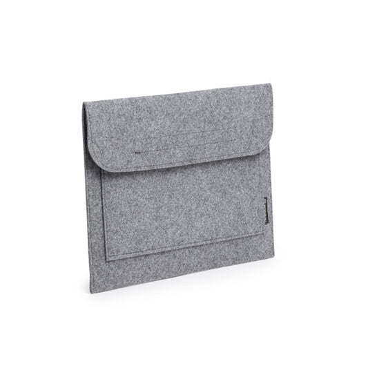 Stamina AMBER Recycled felt laptop sleeve in grey - promotional merchandise printed with your company logo