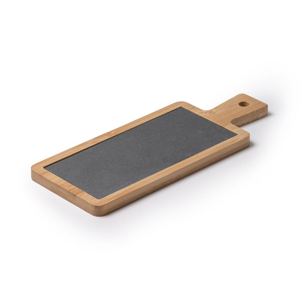 Stamina LANDA Bamboo chopping board in beige - promotional merchandise printed with your company logo