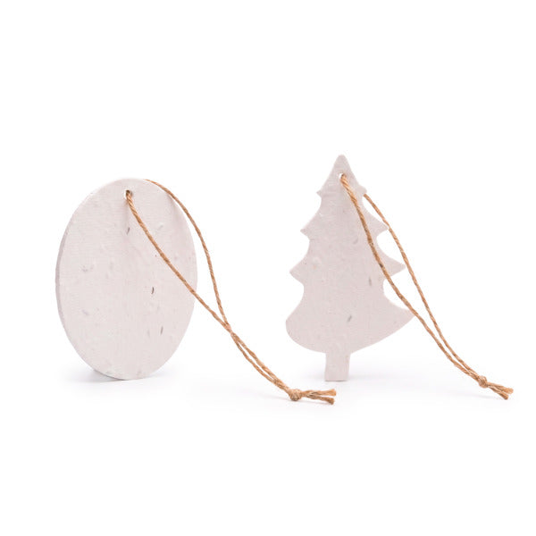 Stamina SAVIK Recycled paper christmas decoration in ball - promotional merchandise printed with your company logo