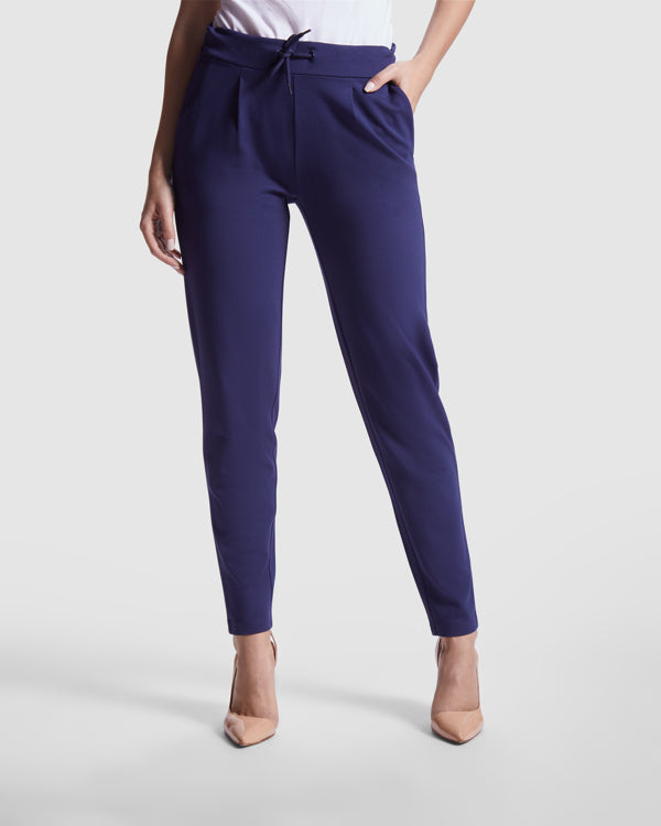 ROLY LARISA Women's trousers in black - promotional clothing printed with your company logo