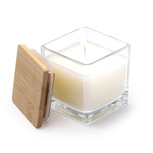 Stamina ROCIX Scented candle in white - promotional merchandise printed with your company logo