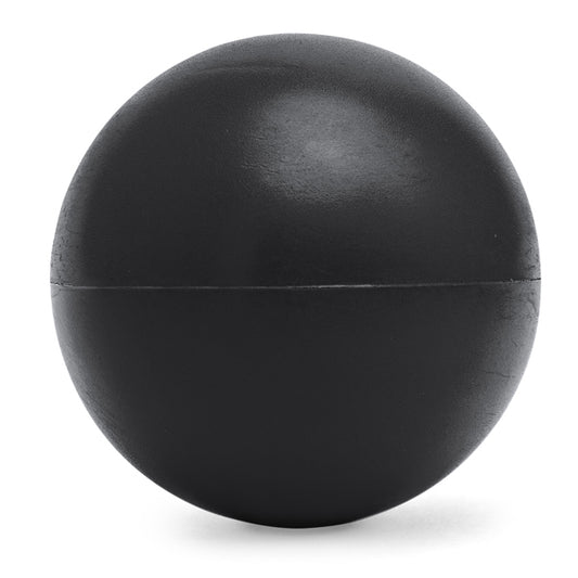 Stamina SEYKU PU stress ball in black - promotional merchandise printed with your company logo