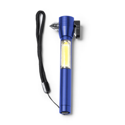 Stamina DAGA Aluminium torch in royal blue - promotional merchandise printed with your company logo