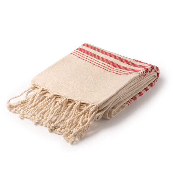 Stamina WITNEY Recycled cotton sarong in light royal - promotional merchandise printed with your company logo