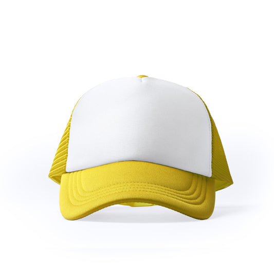Stamina BARNY Polyester cap in yellow - promotional merchandise printed with your company logo