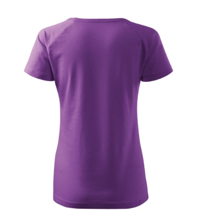 MALFINI DREAM Women's T-shirt in purple - promotional clothing printed with your company logo