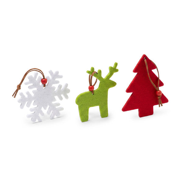Stamina ABEND Polyester christmas decoration in tree - promotional merchandise printed with your company logo