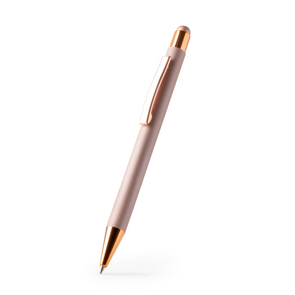 Stamina PERET Push ball pen in black - promotional merchandise printed with your company logo