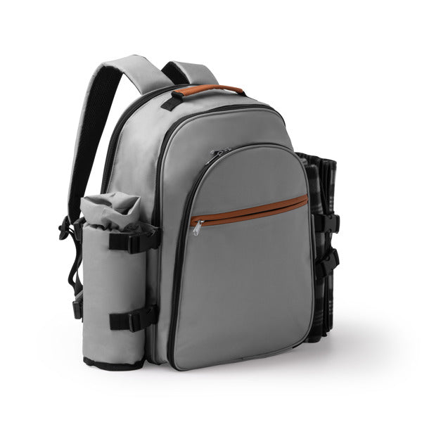 Stamina GARTEN RPET backpack in grey - promotional merchandise printed with your company logo