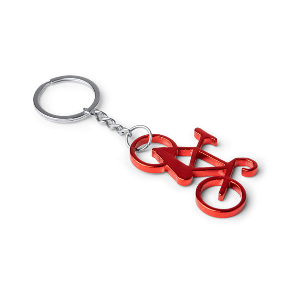 Stamina GIRO Aluminium keyring in black - promotional merchandise printed with your company logo