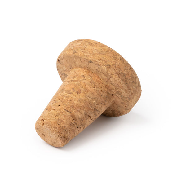 Stamina KOREK Cork bottle stopper in beige - promotional merchandise printed with your company logo
