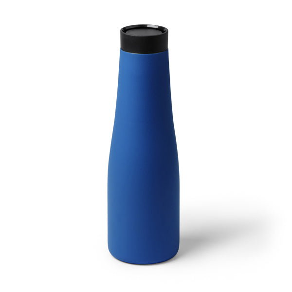 Stamina TURMAN Double-walled stainless steel thermal bottle in white - promotional merchandise printed with your company logo