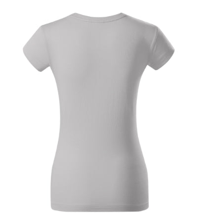 MALFINI Premium EXCLUSIVE Women's T-shirt in silver gray - promotional clothing printed with your company logo