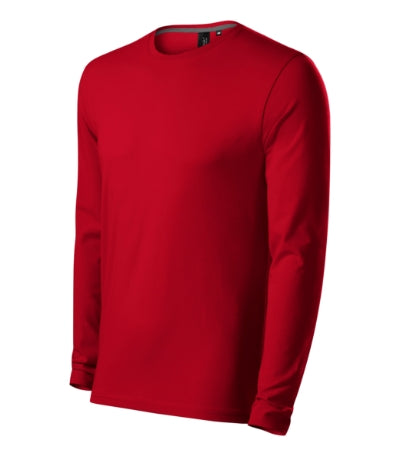MALFINI Premium BRAVE Men's T-shirt in formula red - promotional clothing printed with your company logo