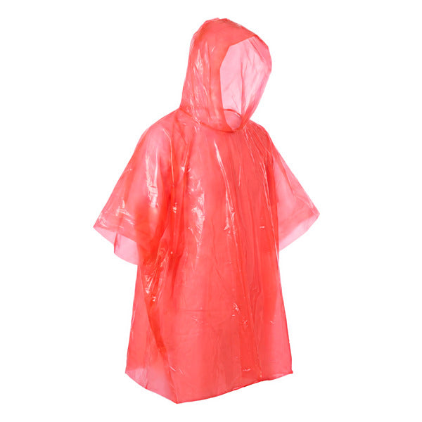 Stamina DECLAN LDPE rain poncho in white - promotional merchandise printed with your company logo