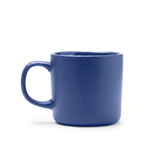 Stamina MOLIS Matte finish ceramic mug 300 ml in royal blue - promotional merchandise printed with your company logo