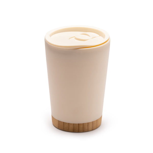 Stamina MIRIN Recycled PP thermal cup 290 ml in black - promotional merchandise printed with your company logo