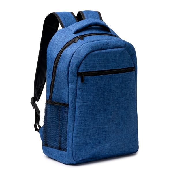 Stamina MEGAN RPET backpack in black - promotional merchandise printed with your company logo