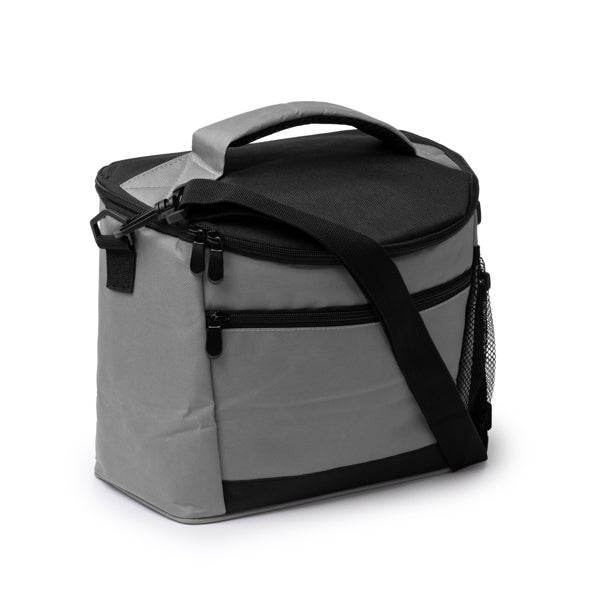 Stamina OZARK RPET cooler bag in black - promotional merchandise printed with your company logo