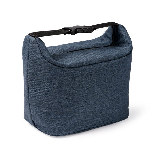 Stamina POPLAR RPET cooler bag in black - promotional merchandise printed with your company logo