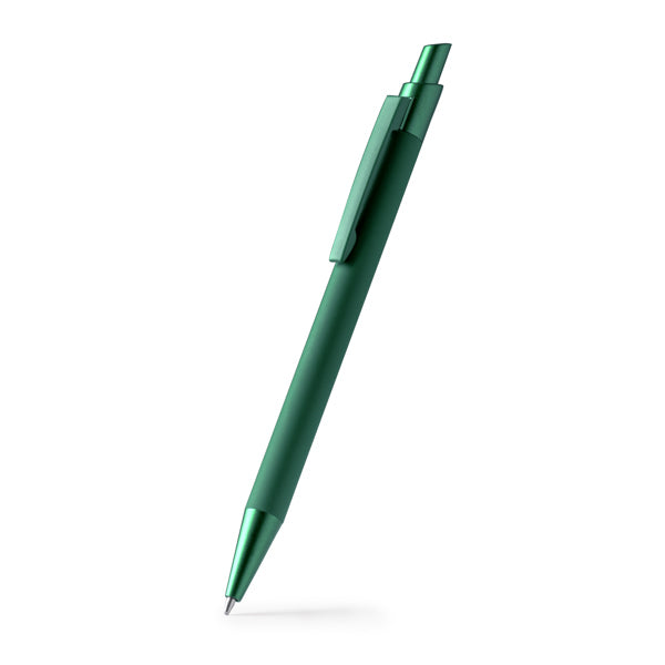 Stamina RECLUS Recycled aluminium ball pen in white - promotional merchandise printed with your company logo