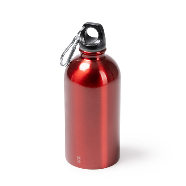 Stamina MIKEL Recycled stainless steel bottle 500 ml in white - promotional merchandise printed with your company logo