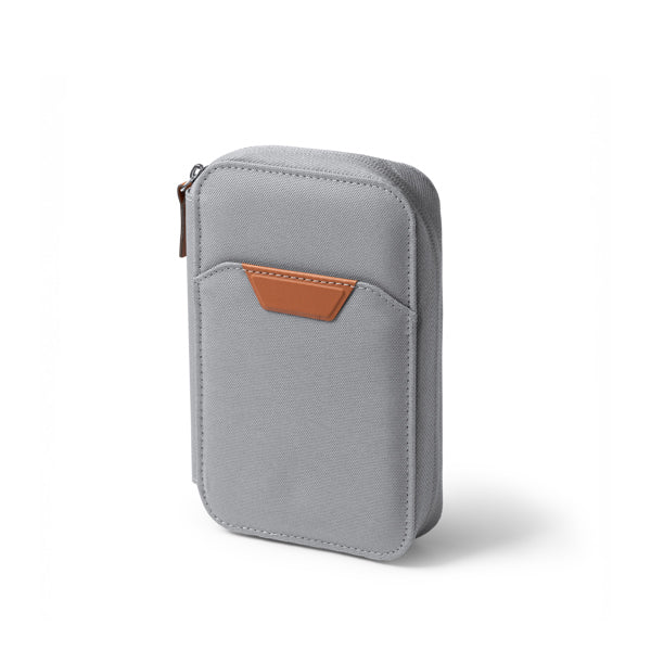 Stamina TIPLER RPET and PU leather purse in black - promotional merchandise printed with your company logo