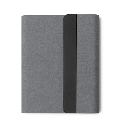 Stamina SABIX RPET multifunction folder A5 in grey - promotional merchandise printed with your company logo
