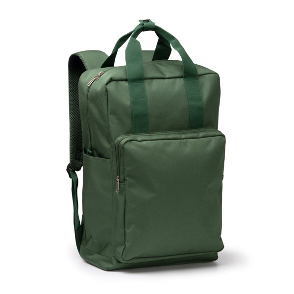 Stamina LEVIX RPET backpack in black - promotional merchandise printed with your company logo