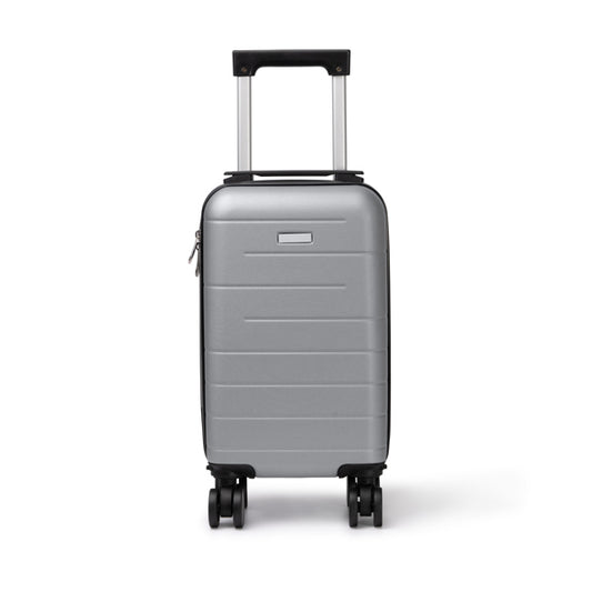 Stamina VIGO ABS suitcase in grey - promotional merchandise printed with your company logo