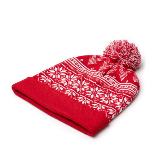 Stamina REDWIN Acrylic beanie in red - promotional merchandise printed with your company logo