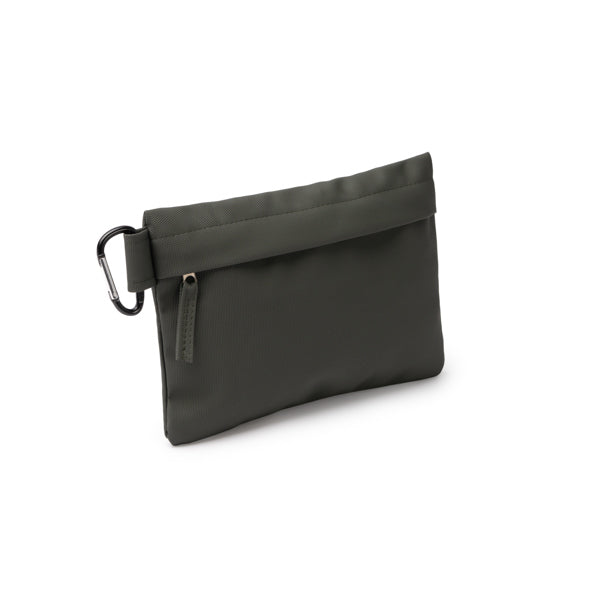 Stamina MADISON PU leather pencil case in black - promotional merchandise printed with your company logo