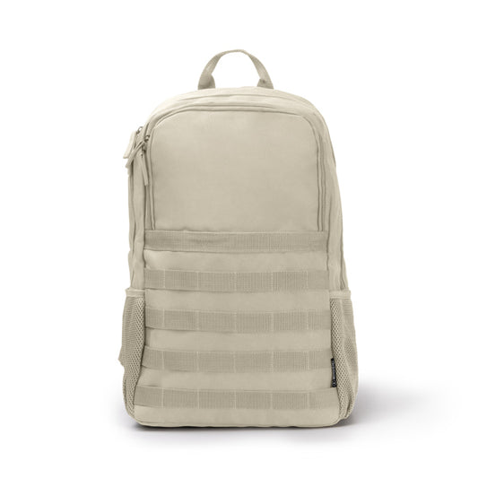 Stamina BUFALO RPET backpack in beige - promotional merchandise printed with your company logo
