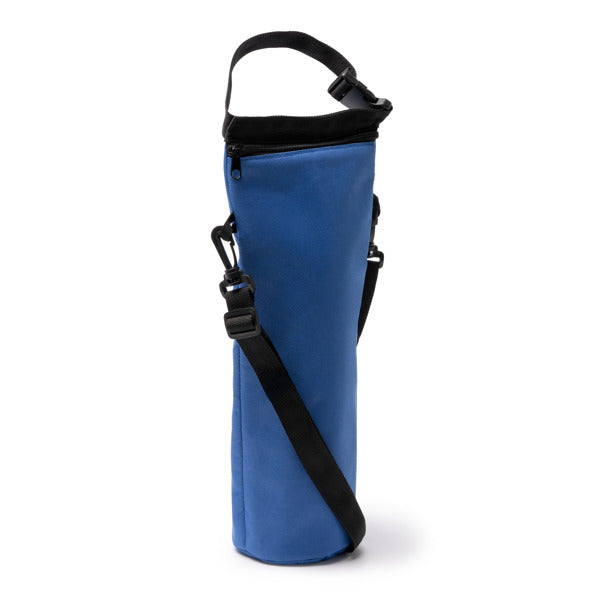 Stamina GOBI 600D RPET cooler bag in black - promotional merchandise printed with your company logo
