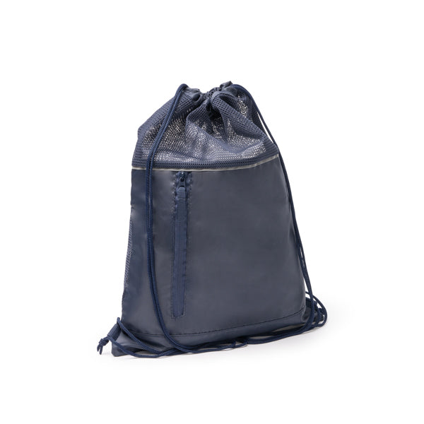 Stamina MASKOT 210D RPET drawstring bag in white - promotional merchandise printed with your company logo
