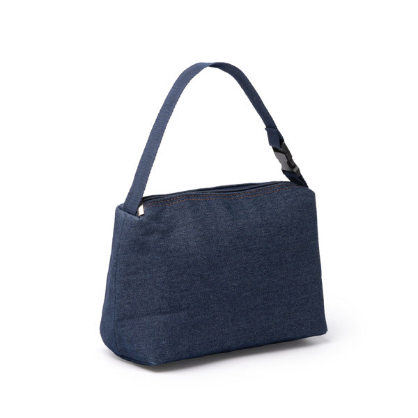 Stamina PEPUX Recycled denim cooler bag in blue jeans - promotional merchandise printed with your company logo