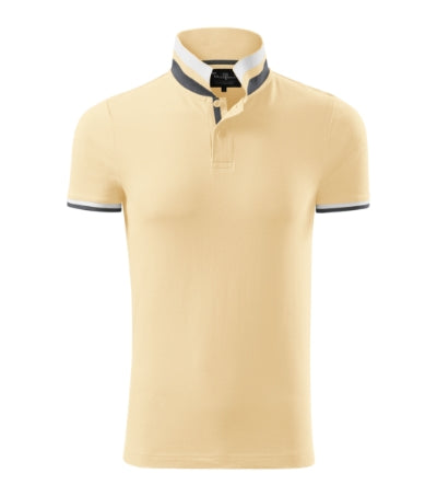 MALFINI Premium COLLAR UP Men's polo shirt in bourbon vanilla - promotional clothing printed with your company logo