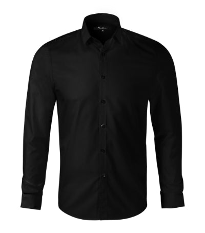MALFINI Premium DYNAMIC Men's shirt in black - promotional clothing printed with your company logo